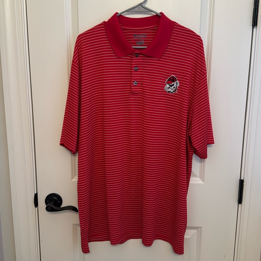 Champion‎ polo Georgia Bulldog logo
